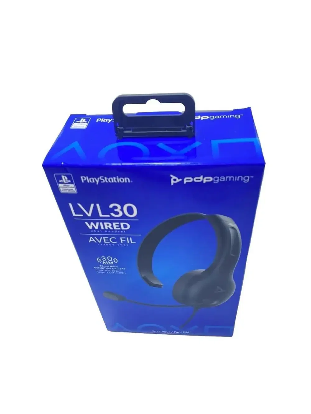 PDP Gaming LVL30 Wired Chat Headset - PlayStation 4, 051-107 - PlayStation 4 PS4